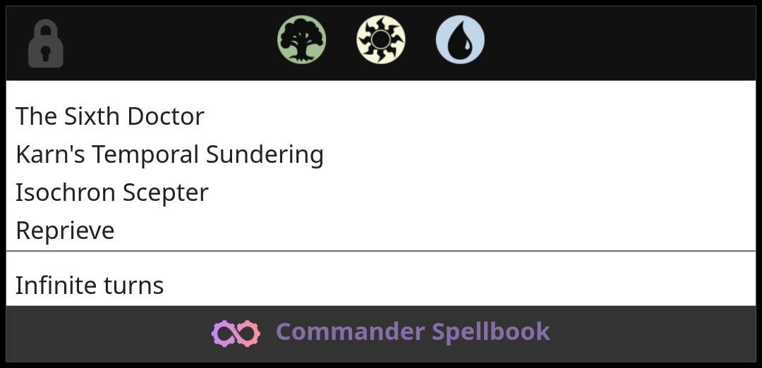 The Sixth Doctor | Karn's Temporal Sundering | Isochron Scepter (and ...