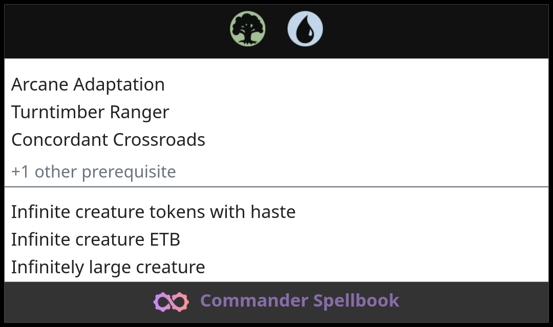 Arcane Adaptation | Turntimber Ranger | Concordant Crossroads