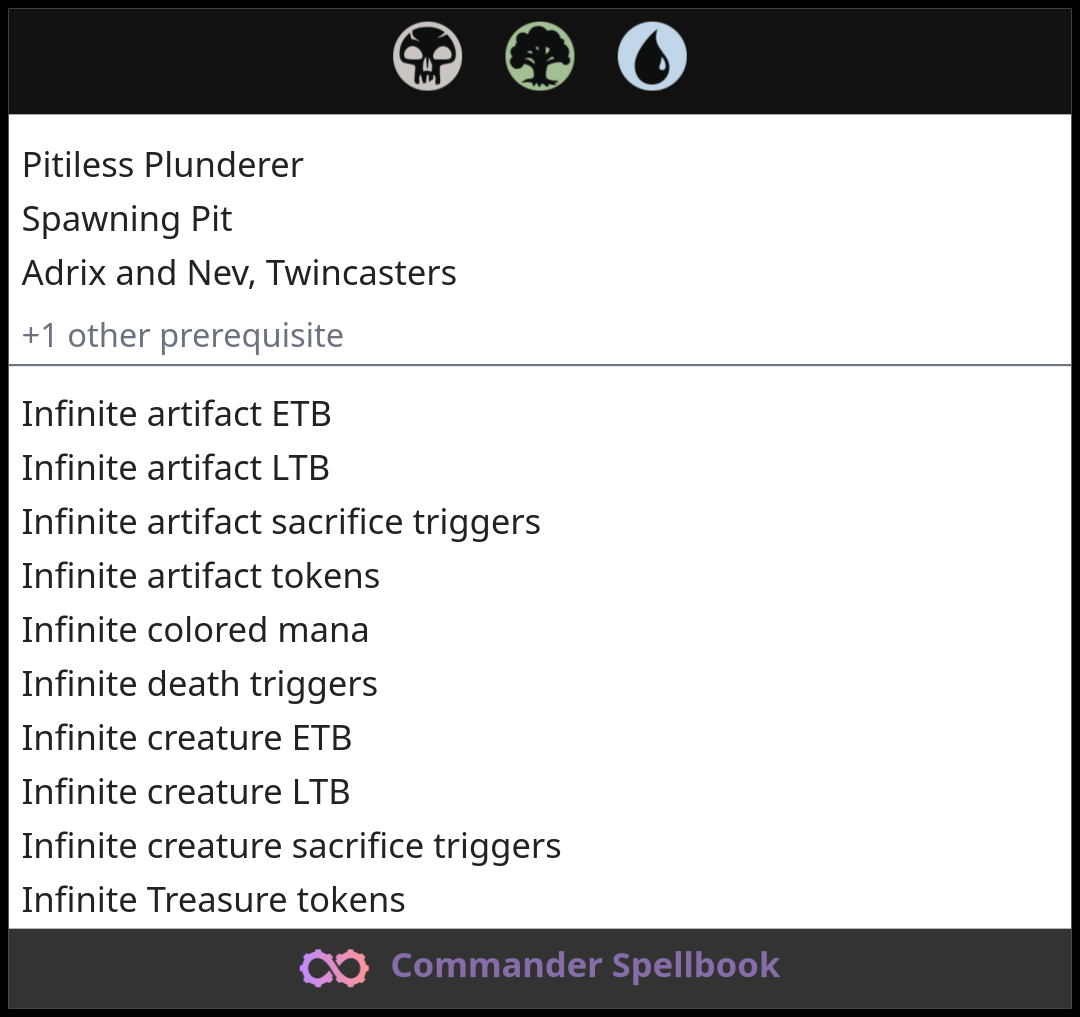 Pitiless Plunderer | Spawning Pit | Adrix and Nev, Twincasters