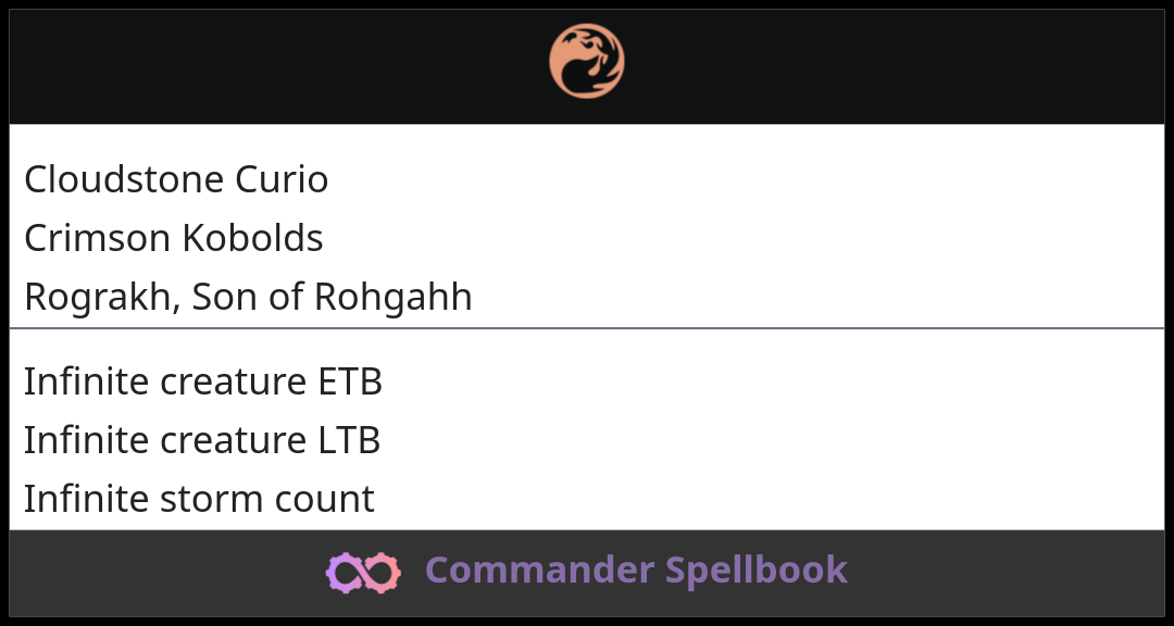 Cloudstone Curio | Crimson Kobolds | Rograkh, Son of Rohgahh