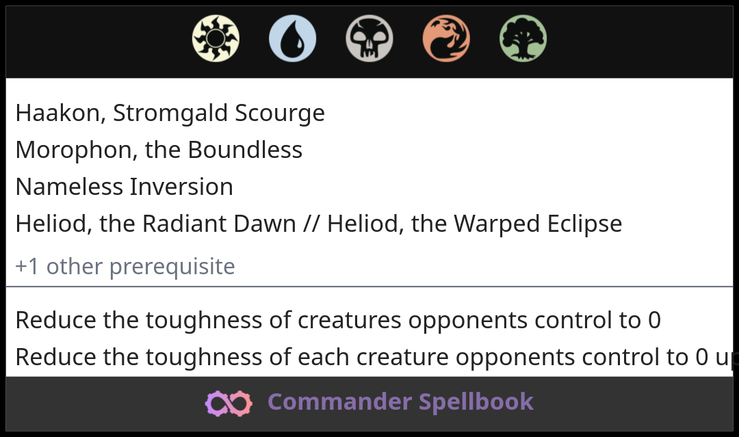 Haakon, Stromgald Scourge | Morophon, the Boundless | Nameless ...