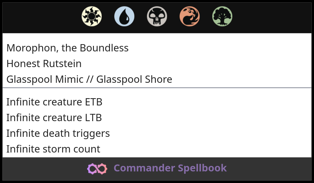 Morophon, the Boundless | Honest Rutstein | Glasspool Mimic ...