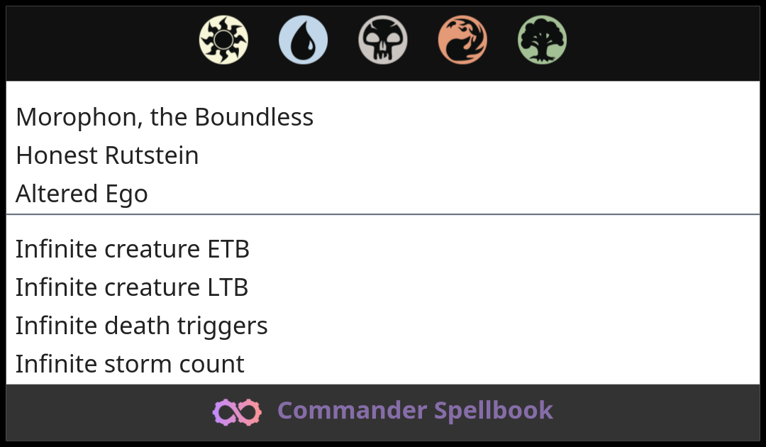 Morophon, the Boundless | Honest Rutstein | Altered Ego