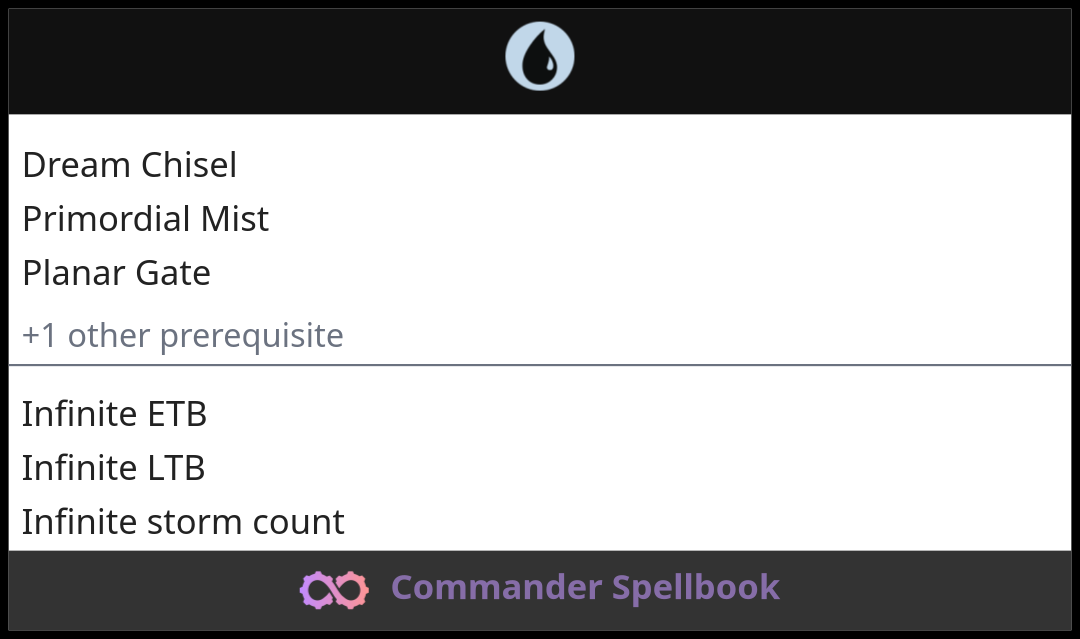 Dream Chisel | Primordial Mist | Planar Gate