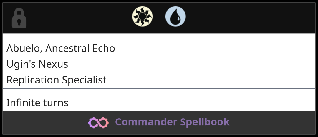 Abuelo, Ancestral Echo | Ugin's Nexus | Replication Specialist